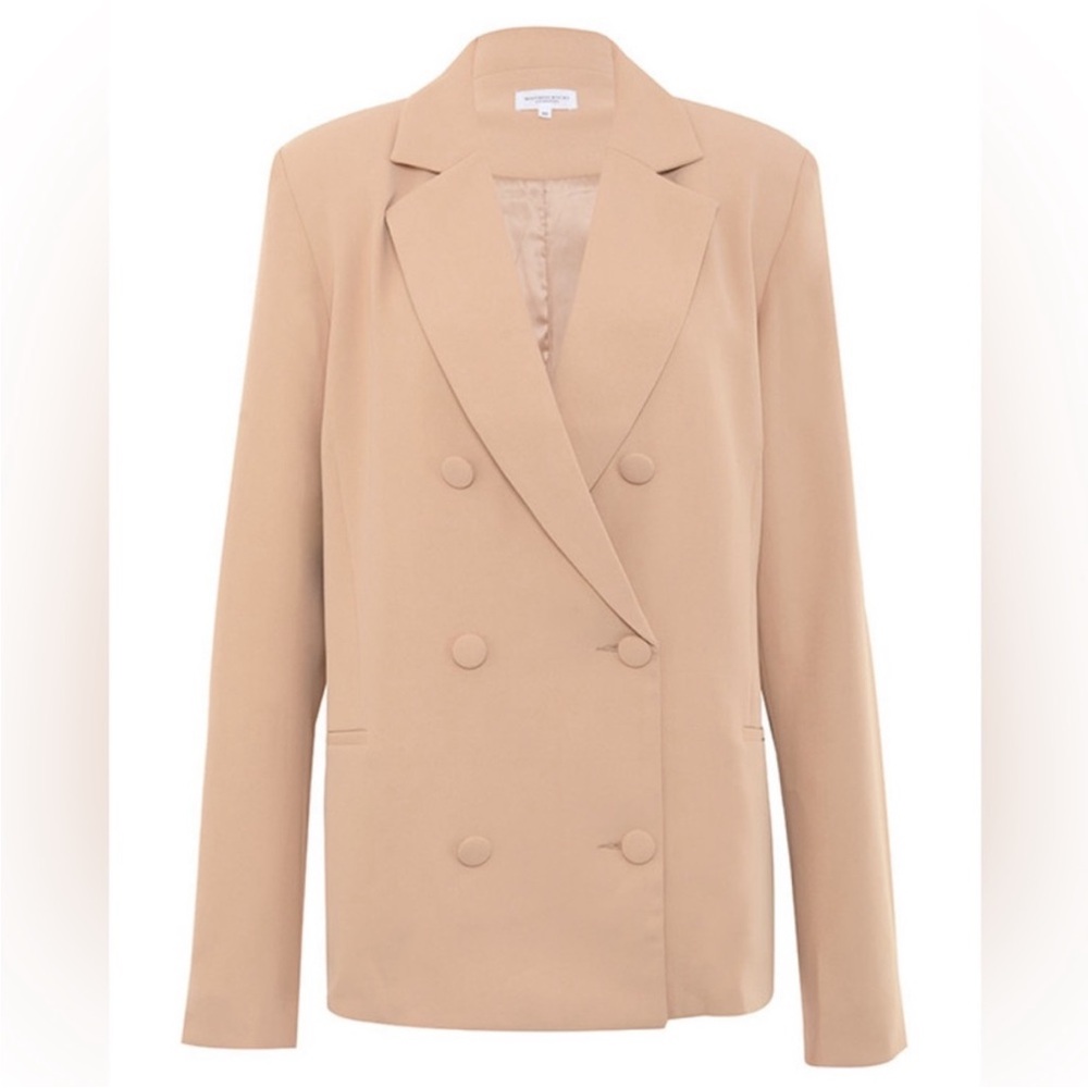 NWT Mistress Rocks Oversized Blazer in Camel / Size XS